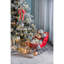 D4,7 po, boules de Noël décoratives, boules de Noël suspendues en verre pour décorations de fêtes, ensemble de 4