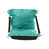 100% polyester turquoise / noir est en rupture de stock