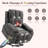  Alhertine 40.00” Liftable Power Recliner with Heating & Massage,hidden storage.Gray Chenille-1983561349