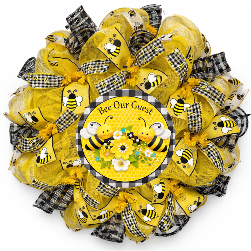 Couronne de printemps Bee Notre invité