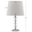 Lampe de table 15 po Urbanna
