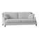 Savannah 87.5" Recessed Arm Sofa with Reversible Cushions