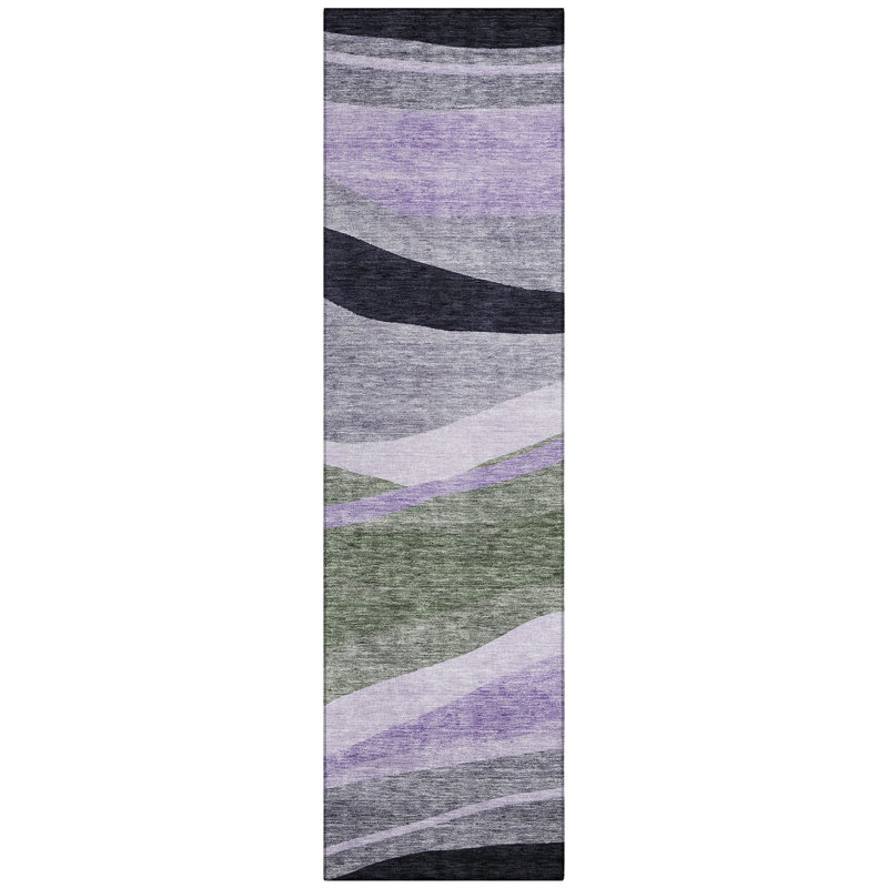 Segin Machine Washable Indoor/Outdoor Rug, Runner 2'3" x 7'6"