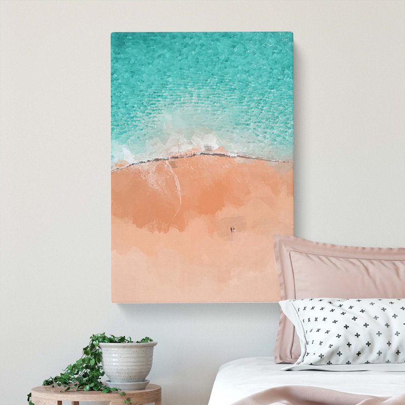 Cabo San Lucas Beach Mexico in Abstract - Wrapped Canvas, 76cm H x 50cm W x 3cm D