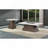 Contemporary Style Square Coffee Table