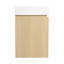 Meuble-lavabo simple 24 po avec comptoir en céramique 24 po-1993327504