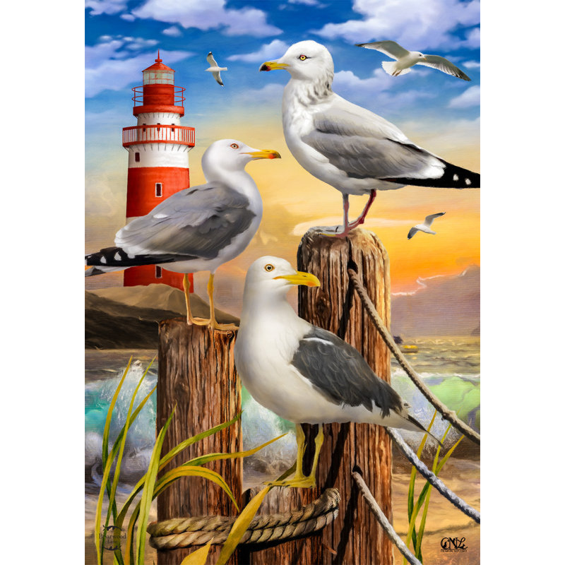 Drapeau de jardin Seagulls