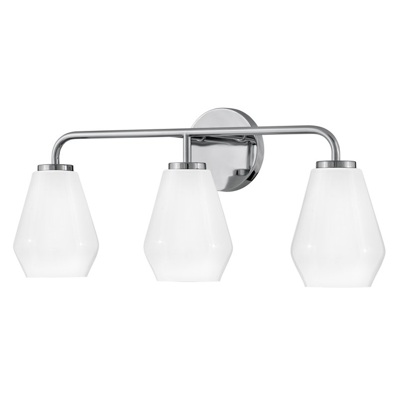 Éclairage pour meuble-lavabo Joss & Main Caravella, Chrome