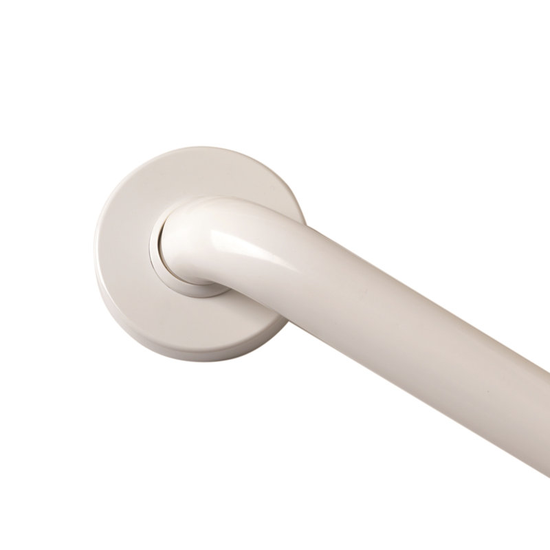 Barre d'appui droite en vinyle Contractor Series, l 12 po, Blanc