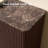 Fluted Sideboards with Faux Marble Top, 68.8" Wide Modern Buffet Cabinet TV Stand Storage-1605058149