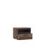 Ellesborough 52cm W Particle Board / Chipboard Bedside Table