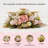 Easter Capiz Floral Candelabra