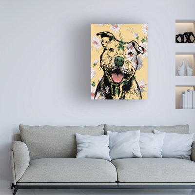 Animals Dean Russo Pittie Life Canvas Art