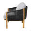 Fauteuil club d'extérieur en bois Grotta-1625183891