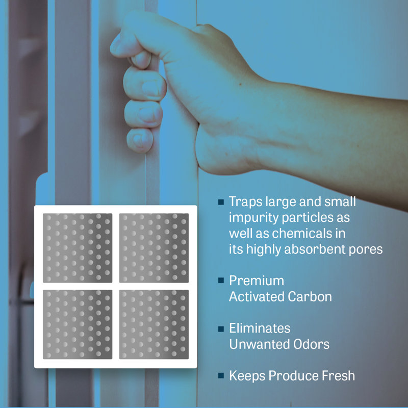 Fresh LG LT120F Replacement Refrigerator Air Filter, Compatible with Kenmore 46-9918