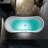 69'' x 29.5'' Soaking Acrylic Bathtub