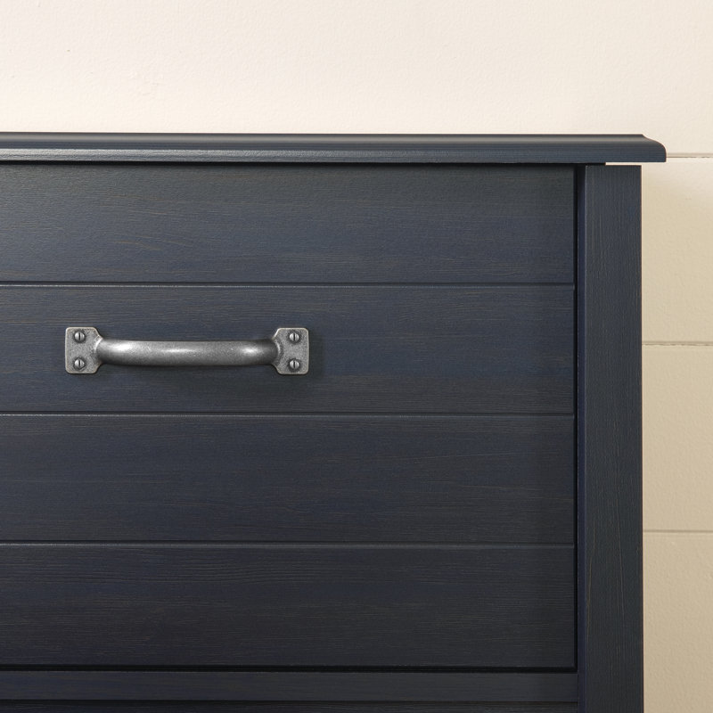 Ulysses Kids Twin with Drawers, Blueberry, 40"H x 58.25"W  x 84.75"L