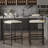 Set Of 2 Barstools Faux Leather Upholstered Bar Stools Modern Metal Frame-404671884