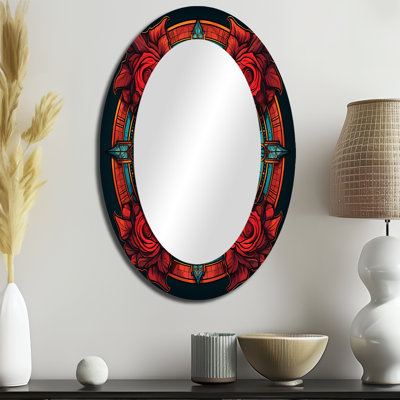 Miroir mural rétro bohémien