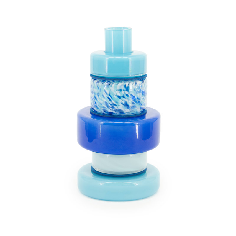 Vase Golas, Bleu