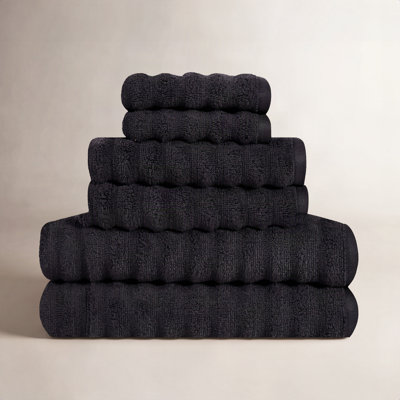 Sergio 6-Piece Cotton Towel Set