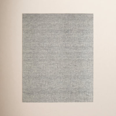 Hodges Gray Taupe Beige Hand-Tufted Striped Wool Rug