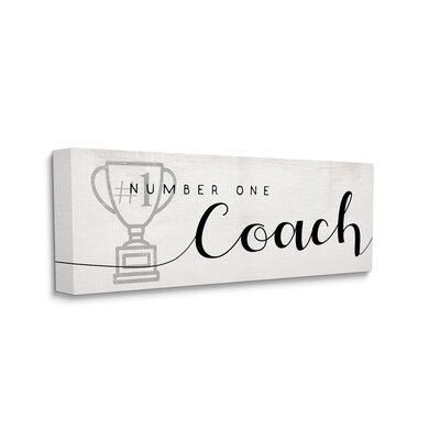 Number One Coach Phrase Grey Trophy Detail -  Trinx, ADCB43B6C5BA417597C9E4C382184C6A
