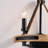 VidaLite Savannah 2-Light Rustic Farmhouse Style Wall Sconce Light, Natural Brown Ashwood & Matte Black Wall Lamp For Hallways & Accent Lighting