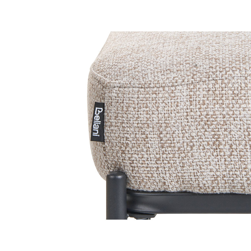 Shoe Bench Allishia Fabric, Beige