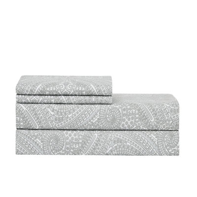 Loft Printed Sheet Set, Deluxe Soft 1500-Series, Double Brushed Microfiber