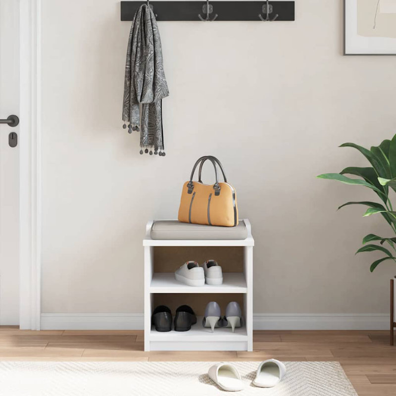 Sydalee Shoe Rack, White