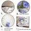 Cornflowers Bouquet Still Life - Ensemble de décorations murales Cornflowers-107753417