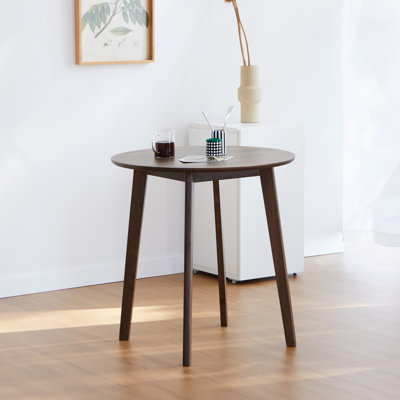 Round Solid Wood Dining Table