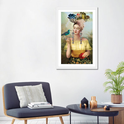 «Nine of Pentacles» par Catrin Welz-Stein - impression d'art graphique