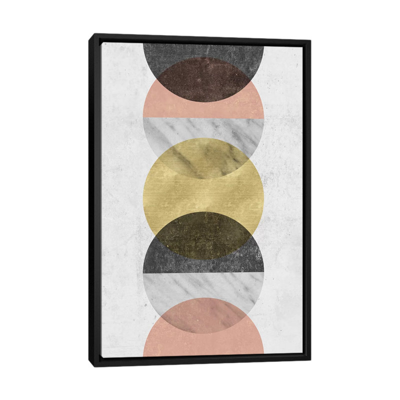 « moonlight », impression sur toile, H 26 po x l 18 po x P 1,5 po, Toile avec cadre noir, Pas de tapis
