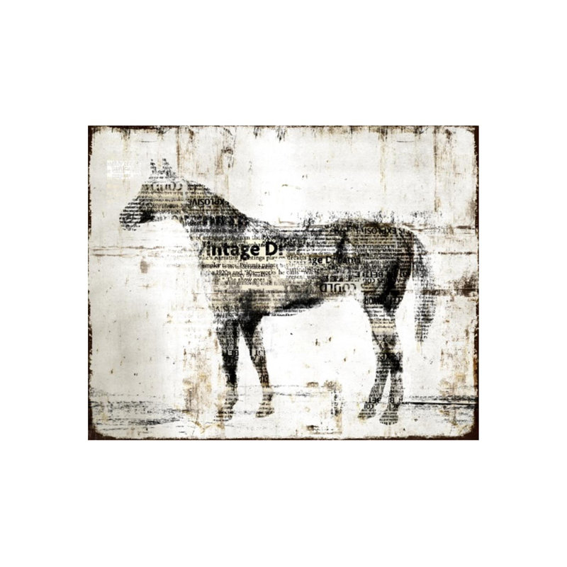 Hearst par Chelsea Art Studio - impression, H 24 po x l 30 po x P 1,5 po, Couche de verre