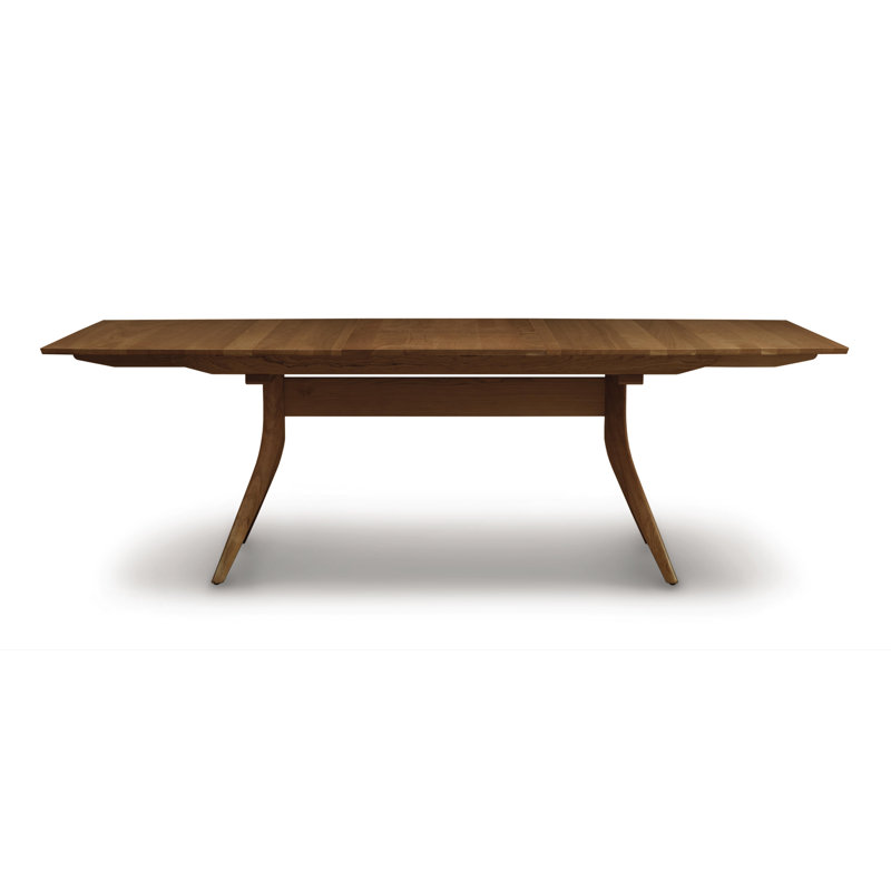 Catalina Trestle Extensions Table, 30" H x 66" L x 46" W, Walnut