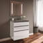 Curated Cartesian 25" Wall-Mounted Bathroom Vanity Set-2049422866-2049422867-2124037742