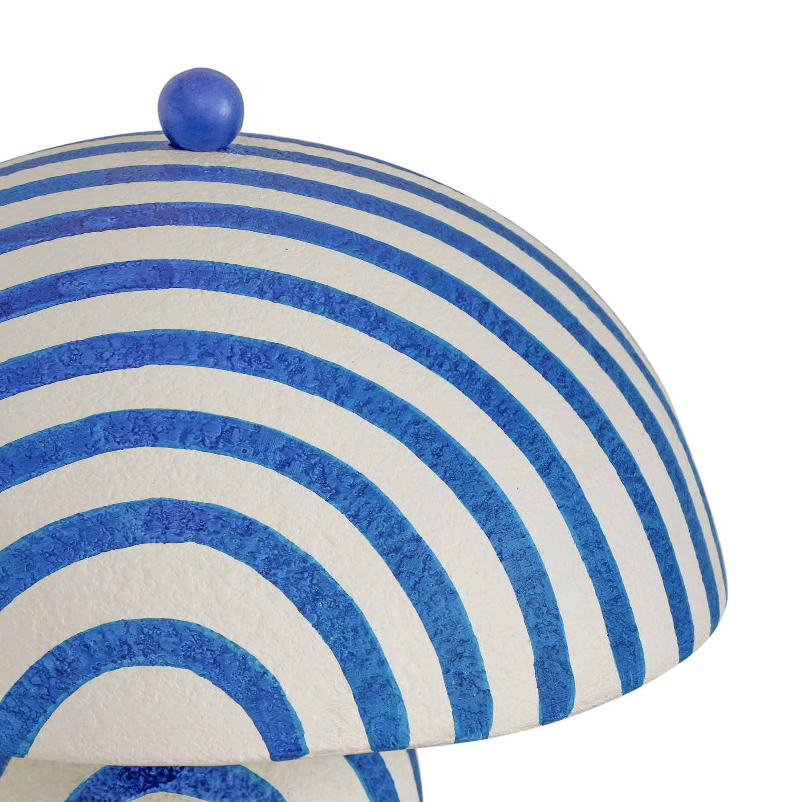 Jamia Table Lamp, Blue/White, Blue/White