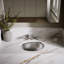 Bachata Metal Oval Undermount Bathroom Sink-37044486
