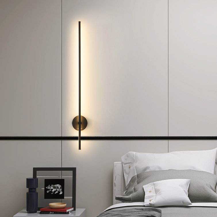 Betti Dimmable Aluminum LED Wall Sconce with 350 Degree Rotation