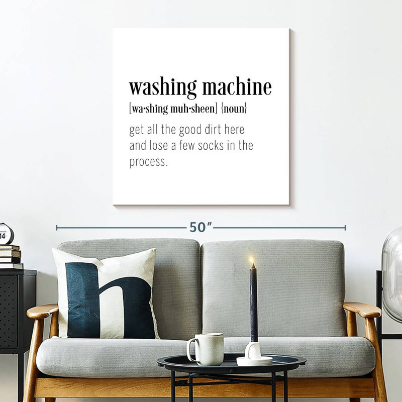 Tergel Washing Machine Definition, 30" H x 30" W