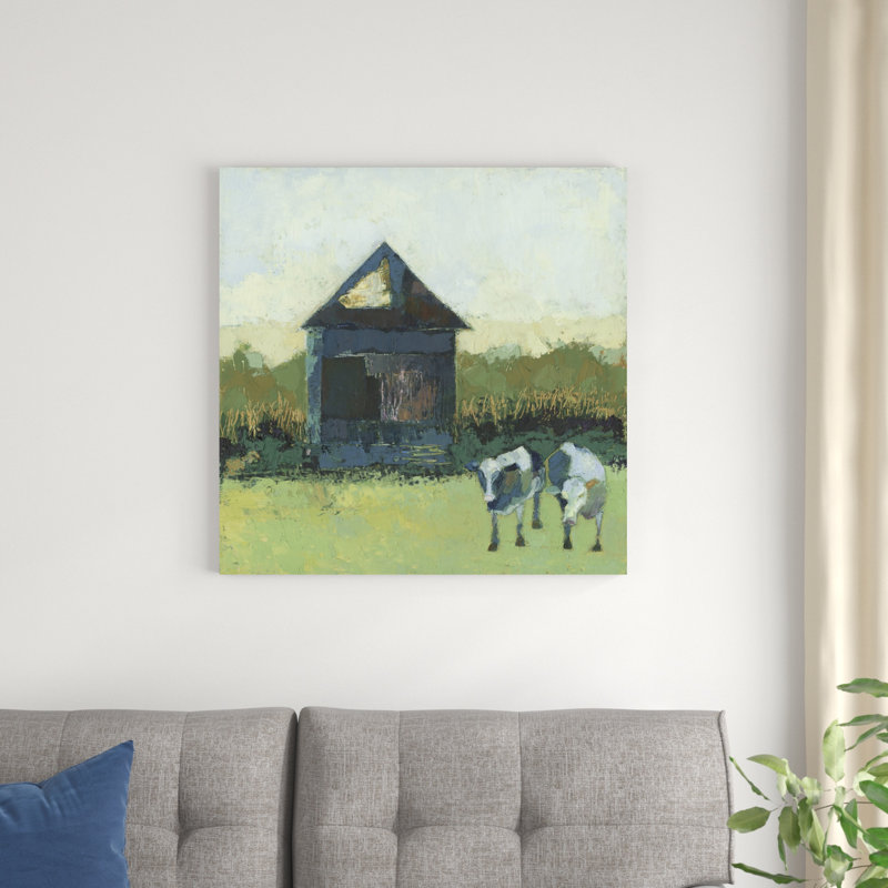 Vache tordue, H 30 po x l 30 po