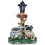 Corgi Dog Planter Garden Decor, Cute Resin Animal Flower Pot for Indoor Outdoor Use