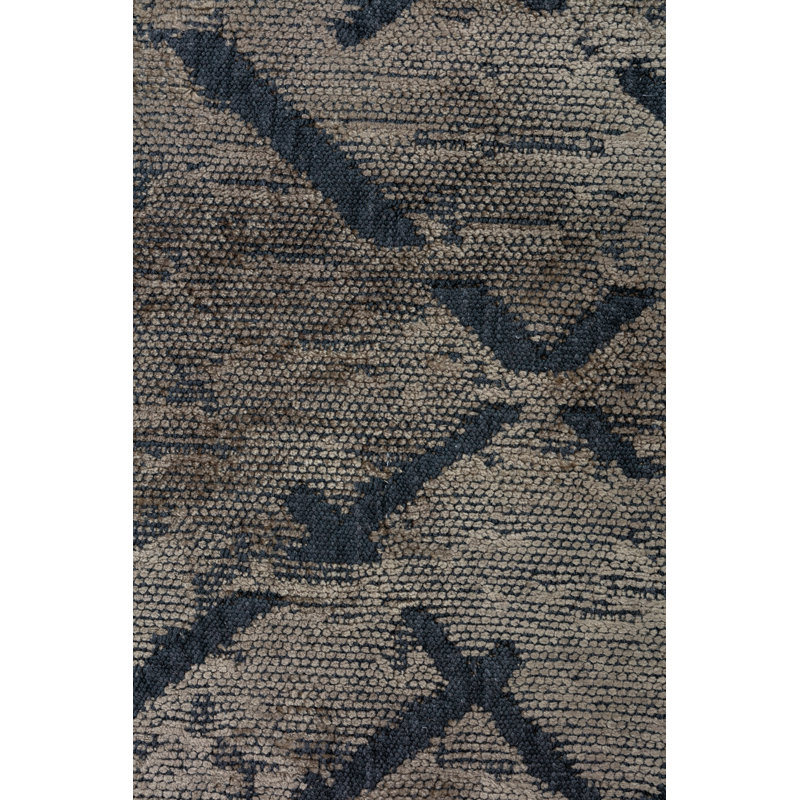 Rapture Black/Gray Abstract Luxury Area Rug, Rectangle 7'10" x 9'10"