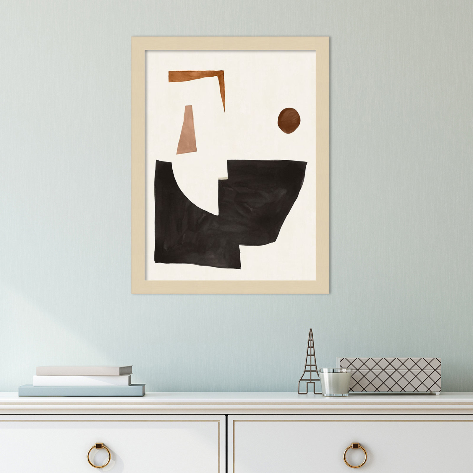 Blockway by Sozi, Brown, 19" W x 25" H