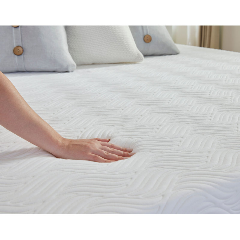 PlushBeds 8" Medium-Firm Eco Bliss Hybrid Latex Mattress, Split King