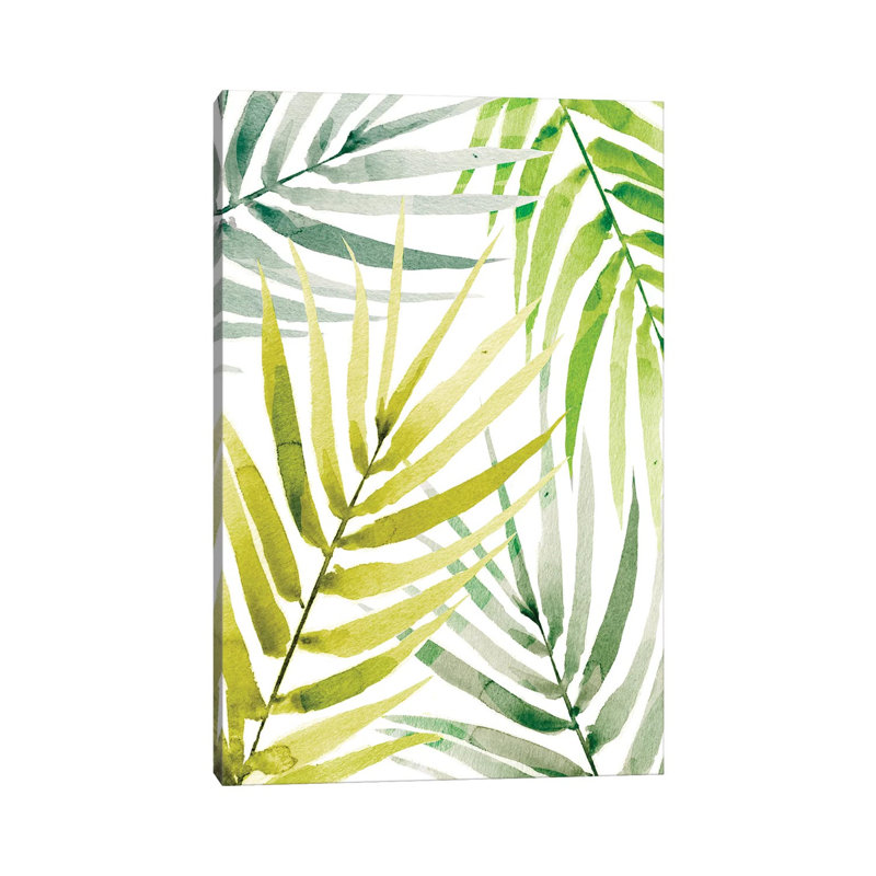 Shady Palm II by Annie Warren - Wrapped Canvas Print, 66.04 cm H x 45.72 cm W x 3.175 cm D