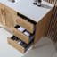 Meuble-lavabo de 48 po avec plateau en quartz Emir-98877258