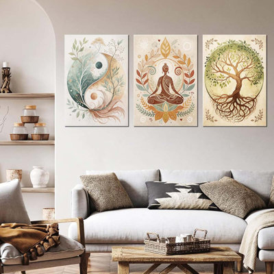 3 Piece Wrapped Canvas Print